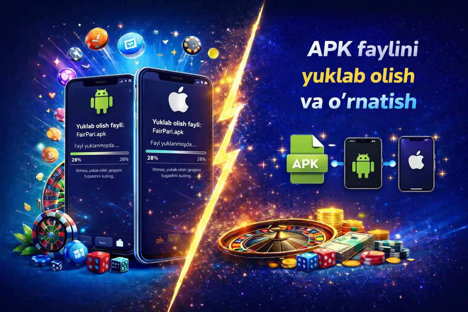 APK faylini yuklab olish va o‘rnatish
